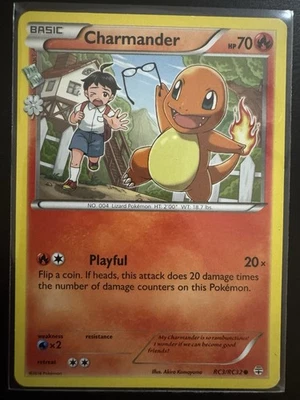 Pokémon TCG Charmander RC3/RC32 Generations Radiant Collection LP - Image 1 of 2