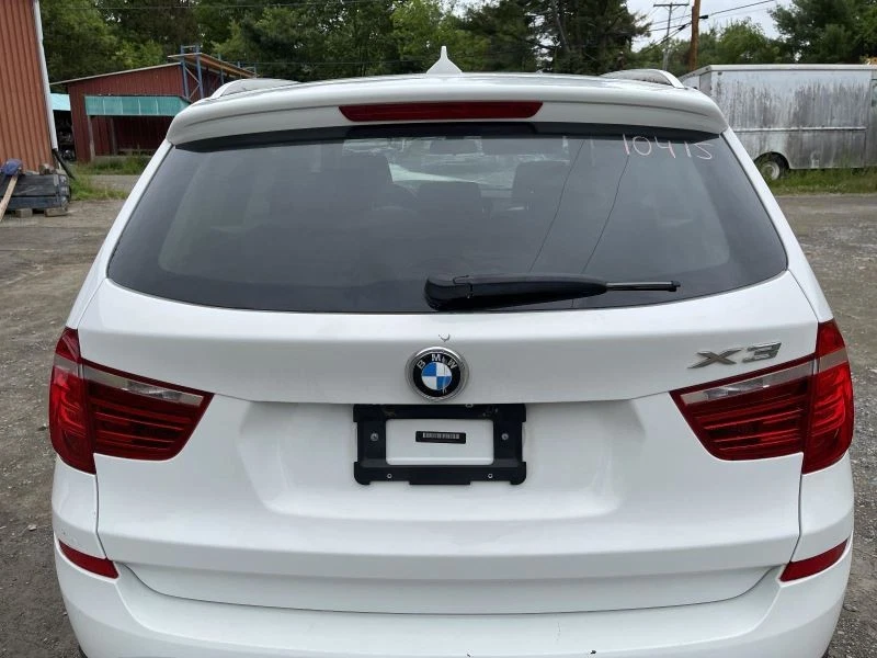 2011-2017 BMW X3 Tail Gate Alpine White Emblem Scratch - Image 1 of 4
