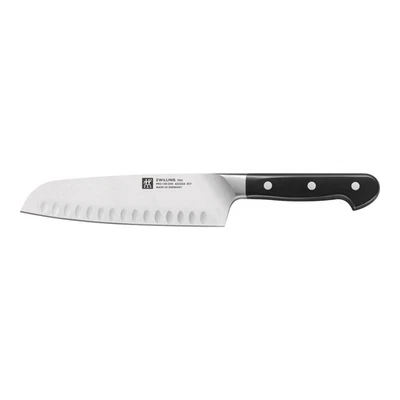 ZWILLING J.A. HENCKELS SALE! ZWILLING Pro 7-inch, Hollow Edge Santoku Knife - NEW - Free shipping US