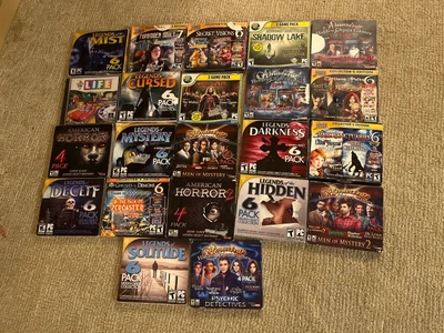 Lot 22 vintage PC or PC DVD-ROM games 10 sealed - Image 1 of 4