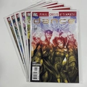 Lote completo de cómics de DC Final Crisis Aftermath Dance 1 2 3 4 5 6 casi nuevo 2009 - Imagen 1 de 1