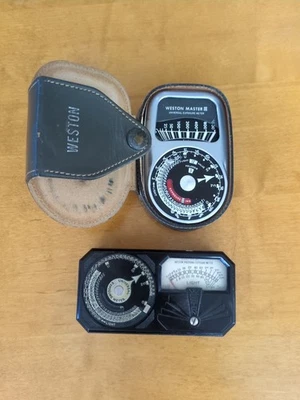 Cámara medidor de exposición a luz fotrónica de baquelita Weston modelo 650 1935 funcionando Foto 1 de 4