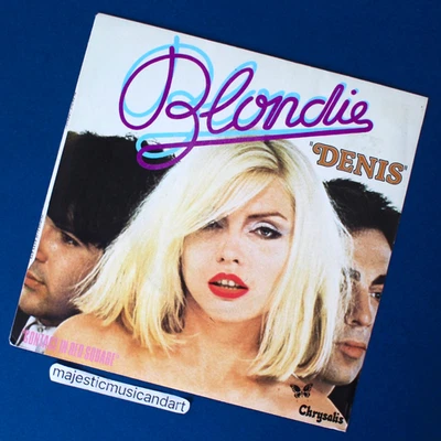 RARE COVER ORIGINAL 1978 BLONDIE FRANCE 7" VINYL 45 NM DEBBIE HARRY - Image 1 of 4