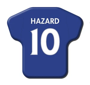 Calamita Simile a T-Shirt Calcio Stagione 2015/2016 Chelsea 10 Eden Hazard - Picture 1 of 9
