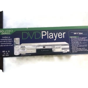Go Video DVP855 Dolby Dvd Digital Player Sonic Blue With Remote New Sealed - Picture 1 of 8