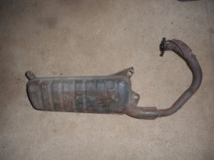 HONDA SPREE AERO ELITE NQ50 50cc EXHAUST PIPE MUFFLER SILENCER GK8 - Picture 1 of 5