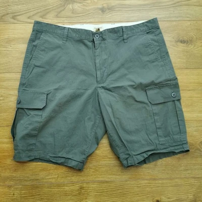 Dockers Cargo Shorts Mens W38 Grey Utility Army Military Outdoor Hiking — 第 1/4 张图片