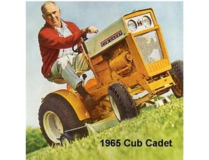 Cub Cadet 1965 tractor de césped refrigerador/caja de herramientas imán - Imagen 1 de 1