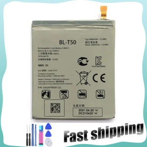 Batterie de remplacement BL-T50 neuve pour LG Velvet 5G LM-G900TM 4000mAh + outils - Photo 1 sur 5
