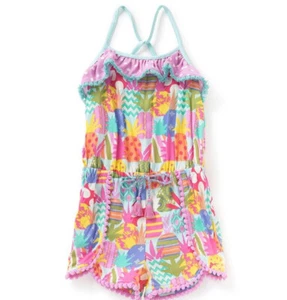 Girls Matilda Jane lets go together Pineapple Princess Romper size 4 New In Bag - Picture 1 of 2