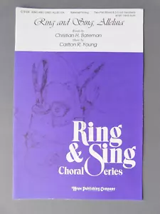 Ring and Sing, Alleluia - 2001 sheet music - 2 pt Vocal & Handbells - Picture 1 of 4