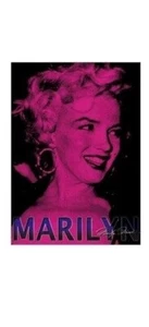 Póster MARILYN MONROE ~ ROSA RETRO 24x36 icono de celebridad - Imagen 1 de 1
