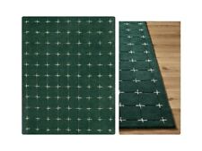 Hand Tufted Green Rugs Wool, 10x14, 10x13, 9x10, 9x12, 9x13, Floor Carpet Living