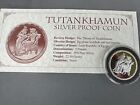 ÄGYPTEN - TUTANCHAMUN Silbermünze 22,5 g 0,999 Silberthron von Tutanchamun