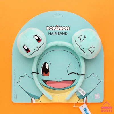 Pokemon Squirtle Head Hair Band Accessories Party Kids Cosplay Anime Costume - Image 1 of 2