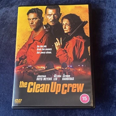 The Clean Up Crew DVD (2024) Antonio Banderas, Region 2 (Played Once)Free P&P - Image 1 of 2