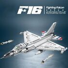 1427PCS Falcon F-16 Fighter Building Block USA Military Plane Bricks Toys