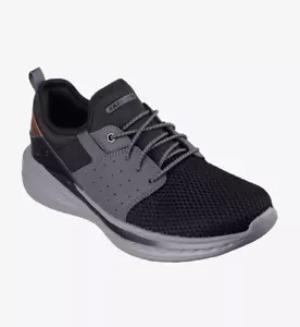 Zapatilla deportiva Skechers para hombre ajuste relajado: Slade - Raymar negra/gris (210809/BGGY) - Imagen 1 de 19