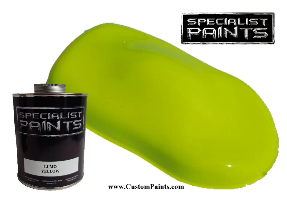 Pinta de Lumo - Amarillo - A base de uretano, pintura automotriz, luminiscencia, HOK,  Foto 1 de 1