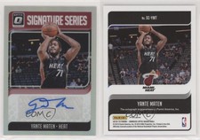 2018 Panini Donruss Optic Signature Series Holo Prizm Yante Maten Rookie Auto RC