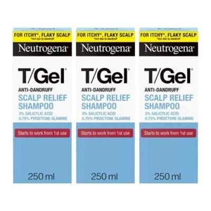Neutrogena T/Gel Anti-Dandruff Scalp Relief Shampoo 250ml - Picture 1 of 2