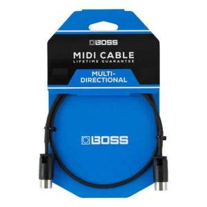 Cable MIDI de ahorro de espacio Boss BMIDI-PB1 1 pie/30 cm - Imagen 1 de 2