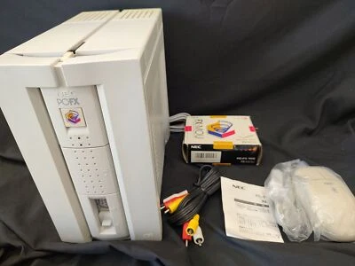 NEC PC PC-FX Console, the Mouse and AV cable set, Working-g0122- - Image 1 of 4