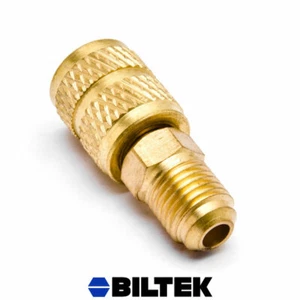 1/4" Male SAE x 5/16" Female SAE Adapter Spin for R410a Mini Split HVAC System - Picture 1 of 3