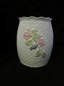 BELLEEK SUMMER BRIAR SCENT BURNER/TEALITE 10TH ANNIVERSARY - Picture 1 of 3