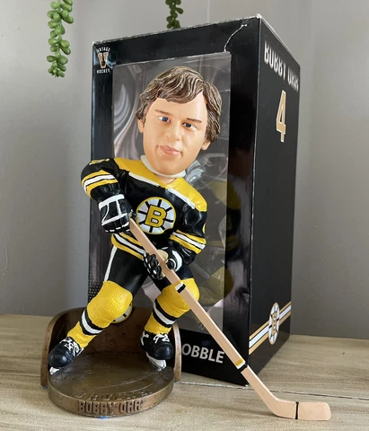 BOBBY ORR Boston Bruins Legend NHL Career Stats 12” Nodder Bobblehead #/504 NIB! Cover