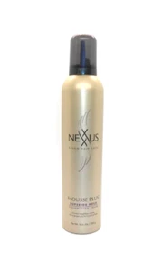 New NEXXUS Mousse Plus Superior Hold Volumizing Foam Original 10.6 oz Gold Can - Picture 1 of 3