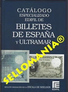 CATALOGO ESPECIALIZADO EDIFIL BILLETES ESPAÑA Y ULTRAMAR EDICION 2023 TC24273 - Foto 1 di 4