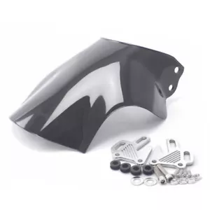 Motorcycle Double Bubble Windshield Windscreen For Honda Kawasaki Suzuki Ducati - Foto 1 di 15