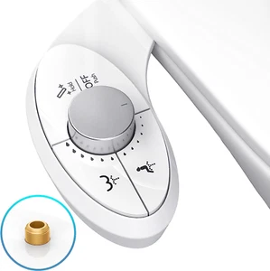 Ultra-Slim Bidet Attachment for Toilet - Effortless Non-Electric Self-Cleaning D - Picture 1 of 12