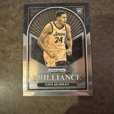 2023 Panini Prizm Draft Picks Basketball Brilliance Kris Murray #13 RC