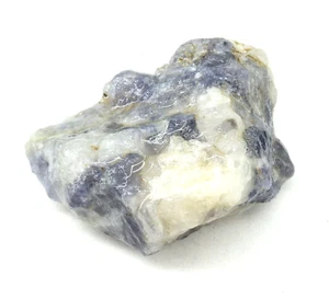 Natural Blue Iolite Loose Gemstone Rough Earth Mined Crystal Rock 120 Ct - Picture 1 of 8