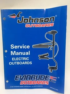 1997 NOS JOHNSON Electric Outboards Service Manual #520201 - Picture 1 of 8