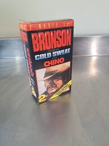 Cold Sweat And Chino 2 Movie Set VHS Charles Bronson - Picture 1 of 4