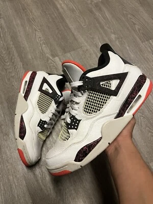 Talla 11 - Jordan 4 Retro Pale Citron, Bright Crimson 2019 Foto 1 de 4