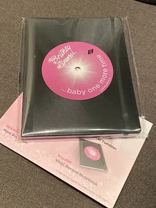 BRITNEY SPEARS BABY ONE MORE TIME VINYL RECORD NOTEBOOK LOOT CRATE EXCLUSIVE - Picture 1 of 3