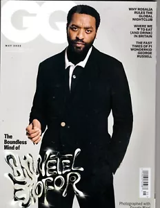 British GQ Magazine UK May 2022 Chiwetel Ejiofor Rosalia The Simpsons - Picture 1 of 1