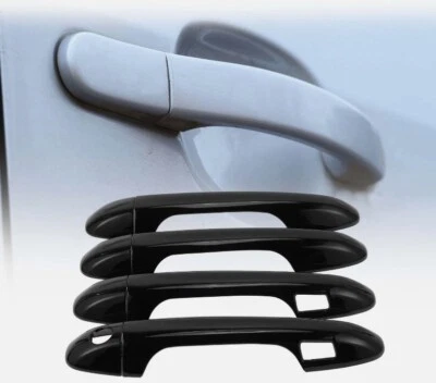 For Toyota Tacoma 2016 - 2023 Gloss Black Side Door Handle Covers Trim x 4pcs — 第 1/4 张图片