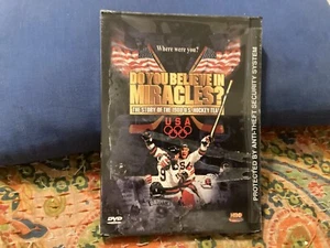 DO YOU BELIEVE IN MIRACLES? SEALED DVD,1980 US OLYMPIC HOCKEY TEAM/ FREE POSTAGE - Imagen 1 de 6