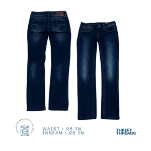 Women's Size 26/32 | G-Star Raw 3301 Straight | Dark Blue - Picture 1 of 4