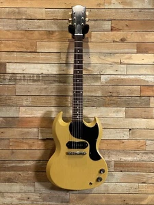 Gibson Custom Shop Murphy Lab 1963 SG Junior TV Yellow Light Aged 2022 - Picture 1 of 14