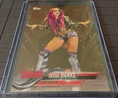 2018 Topps WWE Then Now Forever - Sasha Banks #171 Bronze - Image 1 of 2
