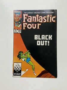 FANTASTIC FOUR  #293-AUG.1986-MARVEL COMIC BOOK-IN PLASTIC SLEEVE - Picture 1 of 4
