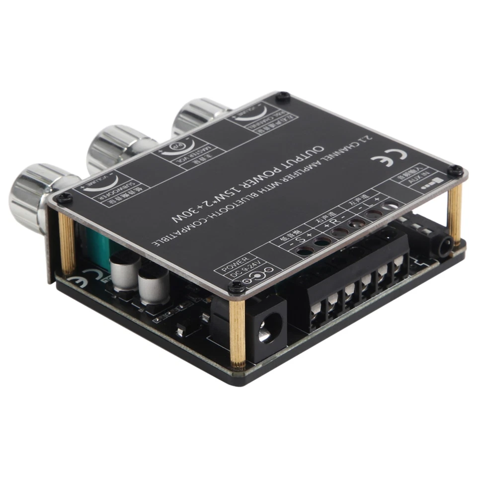 XY-E30H Modulo Scheda Amplificatore di Potenza Audio Bluetooth un 2.1 Canal1186 - Immagine 1 di 1