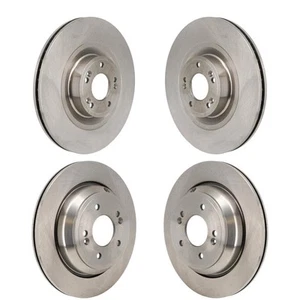 Stock OE Brake Rotors Kit for Hyundai Equus 2012-2016 oe0J Daily Driver Aftermar - Picture 1 of 8