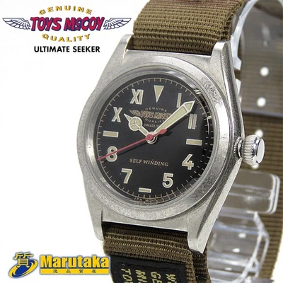 Игрушки McCoy антикварная отделка военные автоматические часы (как новые) рабочий товар из Японии - Изображение 1 из 4